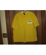 Vintage Tommy Hilfiger Tommy Jeans Bright Yellow Graphic T-Shirt - Size XL - £23.35 GBP