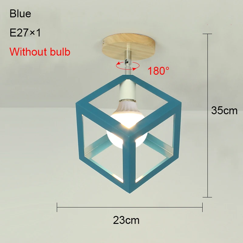 Led Ceiling Lights  Industrial Earth Lamp   Ceiling Lamp for Living Room room Co - £229.72 GBP