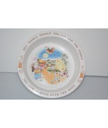 Vintage Baby Keepsake Bowl Hey Diddle The Cat And The Fiddle Ceramic Avo... - $15.99