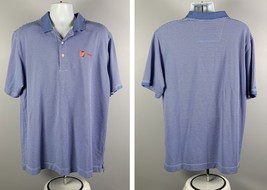 Trane HVAC Service Polo Golf Shirt Mens XL Cotton Polyester Striped Embr... - $27.67