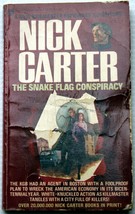 Nick Carter The Snake Flag Conspiracy (Killmaster 107) out-bonds James Bond Kgb - £8.40 GBP