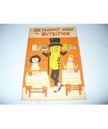 1970’s MR. PEANUT’S GUIDE TO NUTRITION BOOKLET - 32 pages - £4.67 GBP