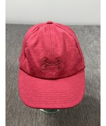 Under Armour Hat Cap Strap Back Womens Pink Free Fit Performance Tennis ... - $14.84