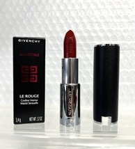 GIVENCHY  LE ROUGE LUMINOUS MATTE LIPSTICK  # 307 GRENAT INITIE NIB Auth... - £24.92 GBP