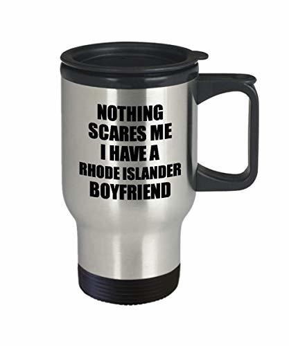 Rhode Islander Boyfriend Travel Mug Funny Valentine Gift For Gf My Girlfriend He Item image 5