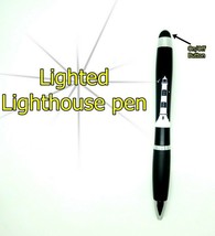 Lighted Lighthouse ink pen - £9.03 GBP