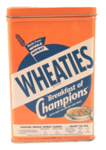 1995 Vintage Wheaties Breakfast of Champions Tin Cereal Collectible 1947... - £7.43 GBP