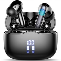 Wireless Earbud, Bluetooth 5.3 Headphones Hifi Immersive Sound With 4 Hd... - £44.61 GBP