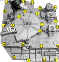 Ford oem AX4N Valve Body 1998-2003, RF F8 or RF XF1 Casting# Lifetime Warranty) image 5