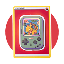 Anime Vinyl Sticker (R14): Fire Dragon Game Console with Energy Card - $4.90