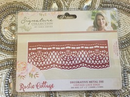 Crafter&#39;s Companion Metal Dies Vintage Lace Edge By Sara Signature NEW - £12.78 GBP