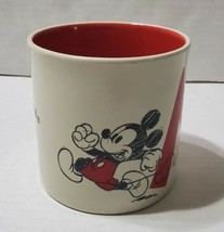 Walt Disney World Parks Running Sketch Mickey Mouse Authentic Coffee Cup... - $23.03