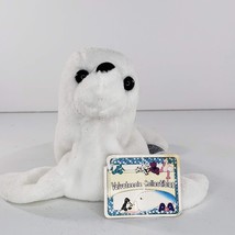 Vintage Velveteenie Collectibles CecilWhite Seal Bean Bag Plush Stuffed ... - £14.15 GBP