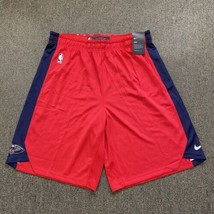 New Orleans Pelicans Nike Dry-Fit NBA Red Shorts Men’s XXXL 3XL New Bask... - $56.10