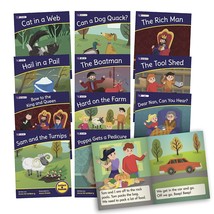 Junior Learning Letters &amp; Sounds Phase 3 Set 2 Fiction, Multi - £30.75 GBP