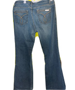 WOMENS CALVIN KLEIN FLARE JEANS SIZE 14x31 - £9.99 GBP