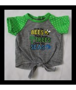 My Life Doll Save the Bees Plant More Tree Clean the Seas Top for 18&quot; Doll - $10.60 CAD