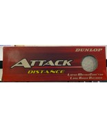 Dunlop Attack Distance Golf Balls 3 Balls - $10.75 CAD