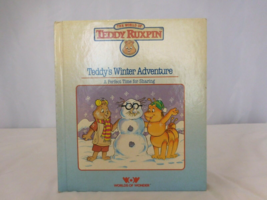 Teddy Ruxpin The Story of  Teddy&#39;s Winter Adventure HC Book ONLY Vintage... - $5.94