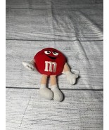 M&amp;M&#39;S CANDY VINTAGE MARS INC. RED M&amp;M 9 INCH STUFFED CHARACTER - $15.00