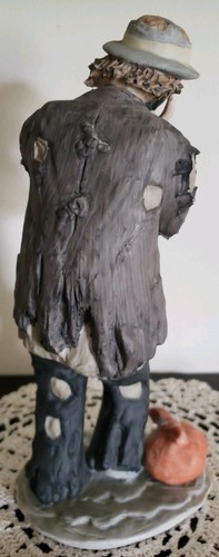 Vintage Emmett Kelly Jr. Porcelain Clown Figurine ~ "Toothache" Limited Edition Item image 3