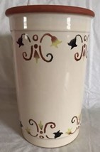 Terra Cotta Terracotta Wine Cooler Handpainted Glazed Portugal Vicenza A... - $21.99