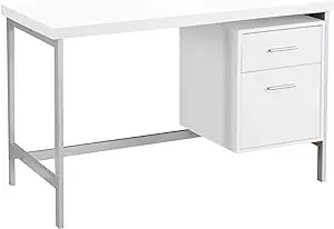 Contemporary Laptop Table With Drawer And File Cabinet Home &amp; Office Com... - $380.99