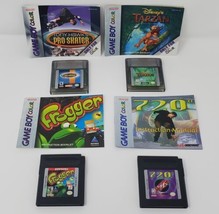 Gameboy Color Games Tony Hawk Pro Skater Tarzan Frogger 720° Bundle Lot Of 4 - $19.97