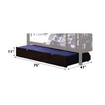 Heartland Trundle (Twin), Espresso Finish - $202.00