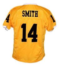 Will Smith #14 Bel-Air Academy Men Football Jersey Yellow New Any Size image 5