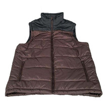 Champion Mens Quilted Vest Color Java/black Size 4XL - $53.99