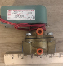 3/4&quot; Asco Valve 110V Steam 50 PSI, Cat No. CS68697, New Old Stock - $238.12 CAD