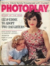 Photoplay Magazine March 1962- Jackie Kennedy- Liz Taylor- Dinah Shore - £54.71 GBP