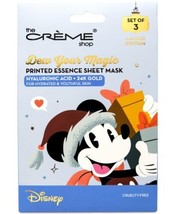 The Creme Shop Disney DewYour Magic 3 Sheet Mask Hyaluronic Acid + 24k Gold - £10.97 GBP