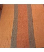 Dansk tablecloth gold yellow stripes orange green linen colorblock Ritva... - €300,01 EUR