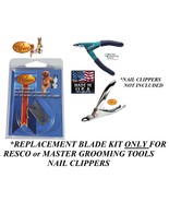 REPLACEMENT BLADE KIT for RESCO or MASTER GROOMING TOOLS NAIL TRIMMER CL... - $149.68 MXN