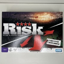 RISK Strategic Conquest Game 3 Ways to Play Missing 1 Piece *READ DESCRI... - £5.73 GBP