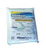 SOOTHE-EZE REUSABLE UDERPAD QUILTED bed liner protector pad 35&quot; x 54&quot; AL... - $13.96