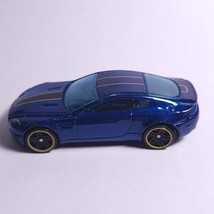 2019 Hot Wheels Aston Martin V8 Vantage HW Exotics 5-Pack Blue PR5 Loose Car - £1.42 GBP