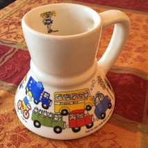 Vintage 80s Auto Car - Coffee Travel No Spill Mug - St. Paul Minnesota - $38.60
