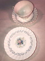 Royal Doulton Windermere Tea Cup &amp; 2 Saucers With 2 Small Bowls Mint 6 P... - £15.94 GBP