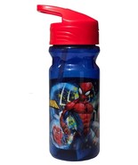 Marvel Spider-Man BPA Free Plastic Water Bottle with Holder &amp; Lid (550 m... - $14.84