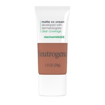 Neutrogena Clear Coverage Flawless Matte CC Cream, Amber, 1 oz.. - £23.73 GBP