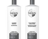 Nioxin System 2 Cleanser Shampoo and Scalp Therapy Conditioner Duo 33.8 Oz - £39.01 GBP