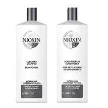 Nioxin System 2 Cleanser Shampoo and Scalp Therapy Conditioner Duo 33.8 Oz - £38.70 GBP