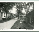 North King Street View Boscawen New Hampshire NH UNP Unused DB Postcard D14 - $14.80