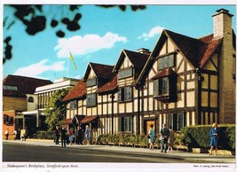 United Kingdom UK Postcard Stratford Upon Avon Shakespeare&#39;s Birthplace - £1.69 GBP
