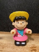 Peanuts Gang On The Farm Lucy Toy Figure McDonalds 1989 - £3.37 GBP
