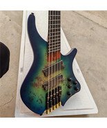 Chameleon Color Fan Fretted 5 Strings Headless Electric Bass  HG818 - $448.00
