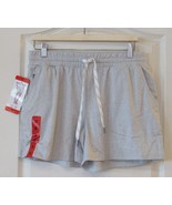 Pacific Trail Cozy Active Shorts w/Drawsting Waist Gray THR Women&#39;s M S-... - $19.58